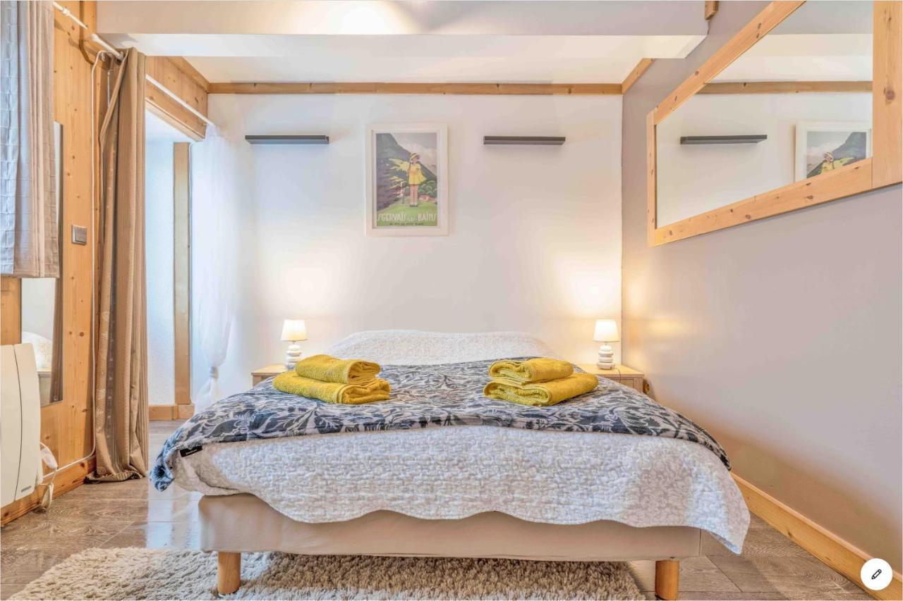 Chambre Independante Avec Salle De Bain Independante Au Rdc D Un Chalet A 25 Kms Chamonix Saint-Gervais-les-Bains Εξωτερικό φωτογραφία
