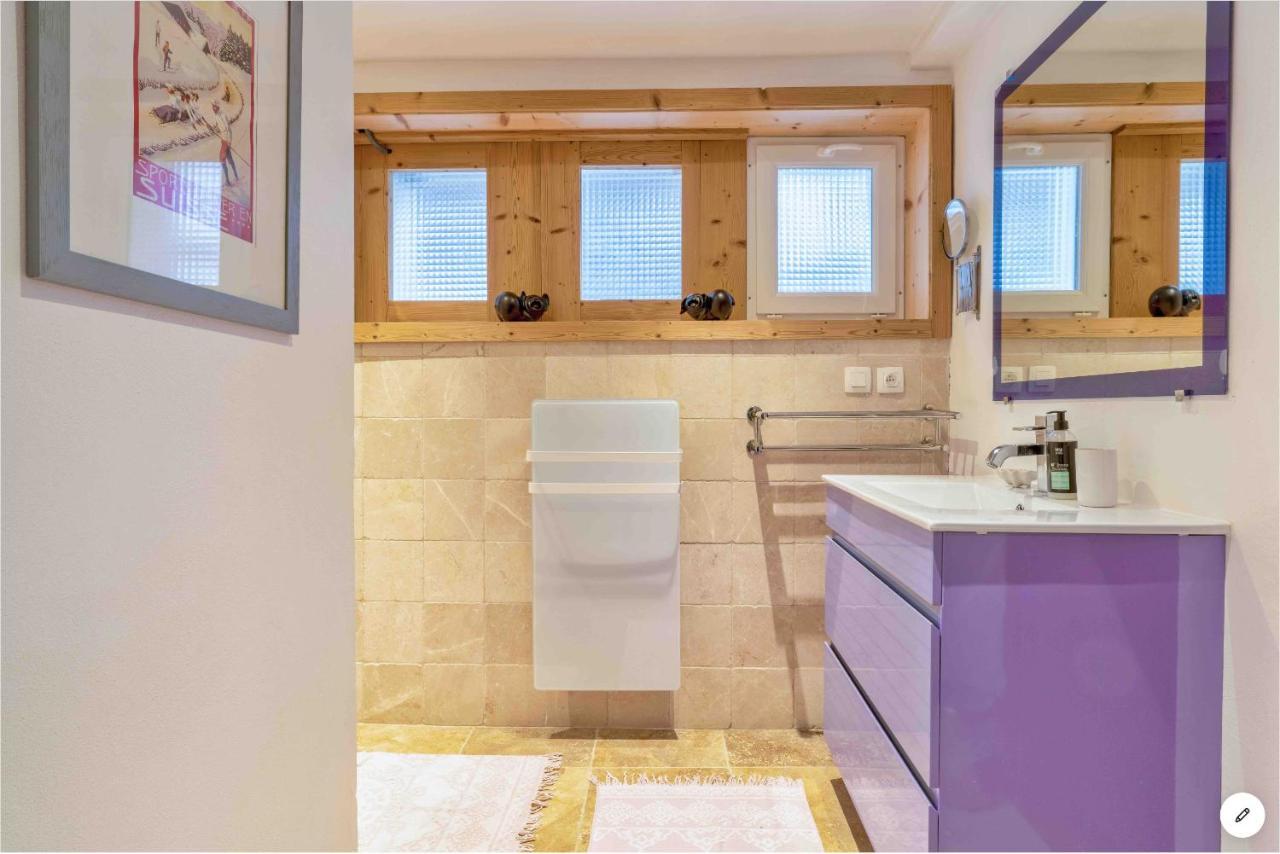 Chambre Independante Avec Salle De Bain Independante Au Rdc D Un Chalet A 25 Kms Chamonix Saint-Gervais-les-Bains Εξωτερικό φωτογραφία