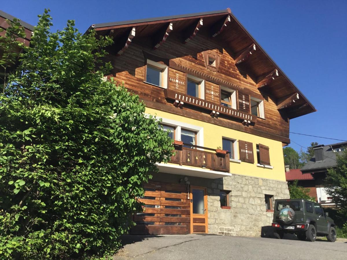 Chambre Independante Avec Salle De Bain Independante Au Rdc D Un Chalet A 25 Kms Chamonix Saint-Gervais-les-Bains Εξωτερικό φωτογραφία