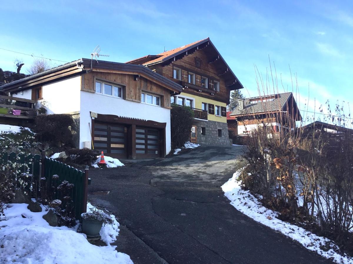 Chambre Independante Avec Salle De Bain Independante Au Rdc D Un Chalet A 25 Kms Chamonix Saint-Gervais-les-Bains Εξωτερικό φωτογραφία